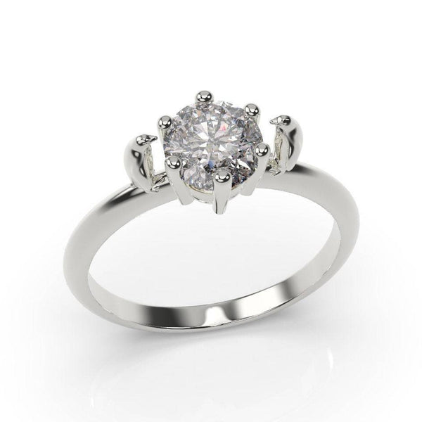 Penguin Engagement Ring Penguin Ring White Gold