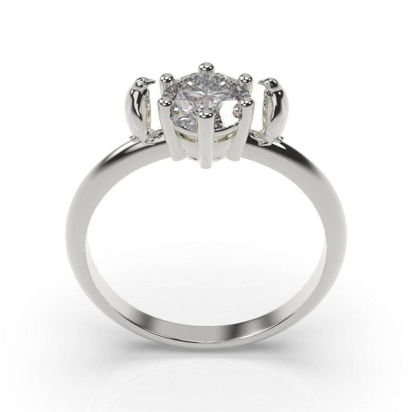 Penguin Engagement Ring Penguin Ring White Gold