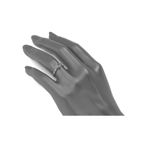 Penguin Engagement Ring Penguin Ring White Gold