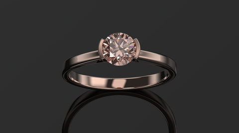 Morganite Engagement Ring Rose Gold Engagement Ring Morganite Ring Morganite Gold Rose Gold Morganite Ring