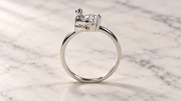 Sloth Solitaire Ring
