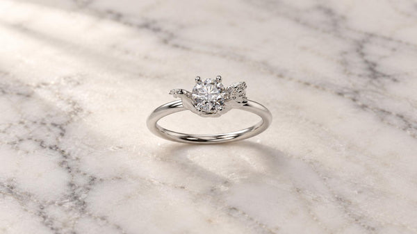 Rooster Solitaire Ring