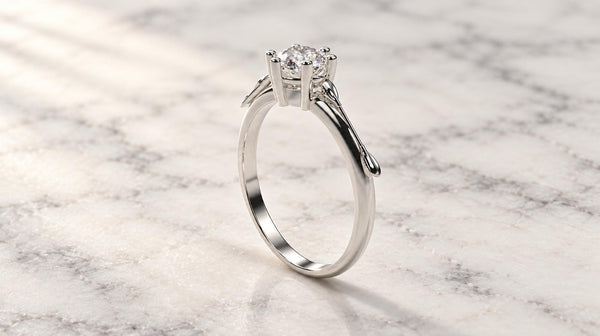 Kayak Solitaire Ring