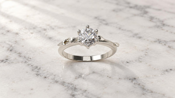 Kayak Solitaire Ring