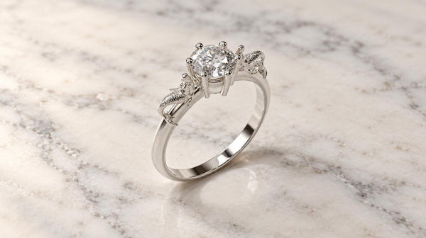 Mermaid Solitaire Ring