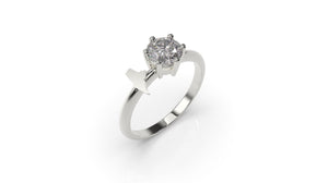 Maine Engagement Ring Maine Ring White Gold Maine