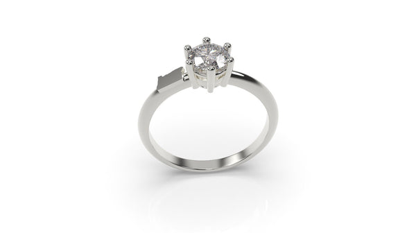 Oregon Engagement Ring Oregon Ring White Gold