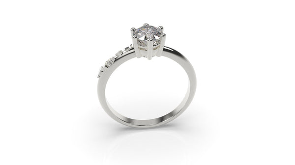 Hawaii Engagement Ring Hawaii Ring White Gold