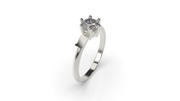 Oregon Engagement Ring Oregon Ring White Gold