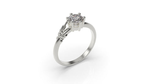 Space Ring Space Shuttle Engagement Ring Spaceship